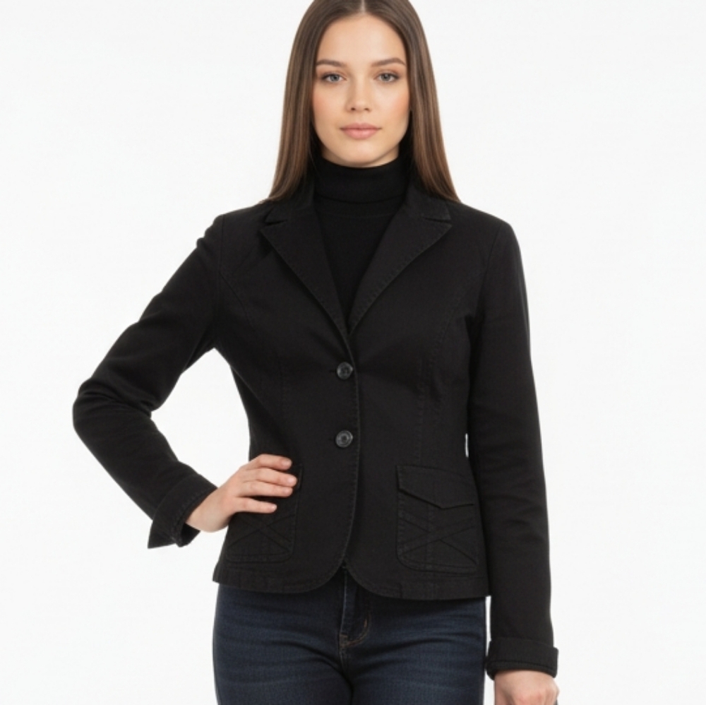 Odds'n Evens Black Blazer Jacket - Picture 1 of 5